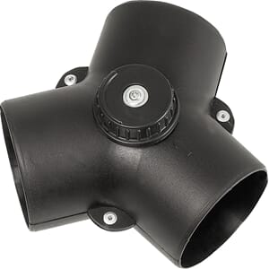 Y-ventil, enkel 75 mm