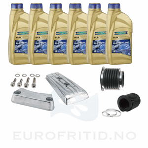 Stort Servicekit Volvo Penta DPH Duo Prop m/75W-140 olje