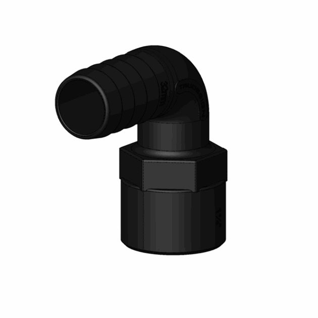 1007725 1007725 1 Rørdeler kompositt slangekobling 90 grader BSP hun og slangestuss.png