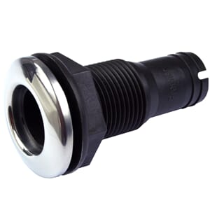 Skroggjennomføring 316/nylon 1"
