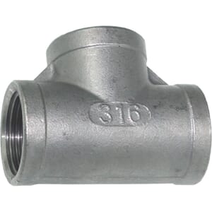 T-stykke, 316 3/8"
