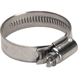 Slangeklemme, syrefast, lukket - 2 pk 10-16 mm